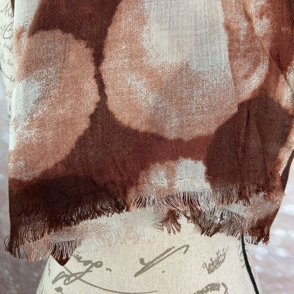 Oversized Semi-Sheer Scarf - Picture 2 of 2